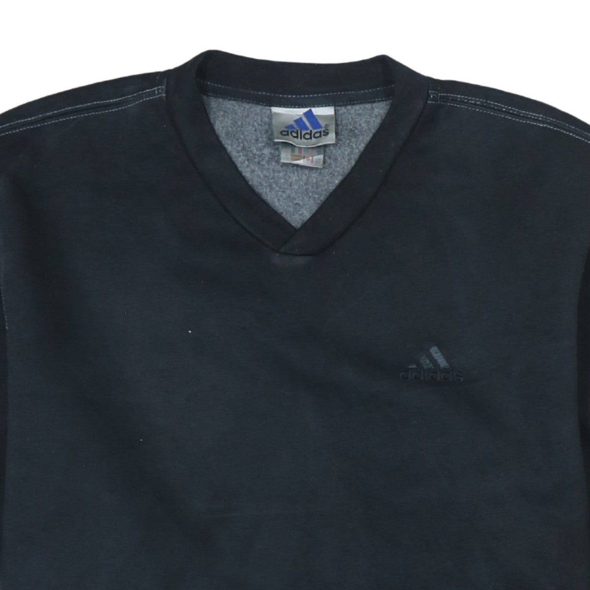 Mens UK Size L adidas Black Pullover Sweatshirt