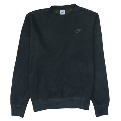 Mens UK Size M Nike Black Pullover Sweatshirt