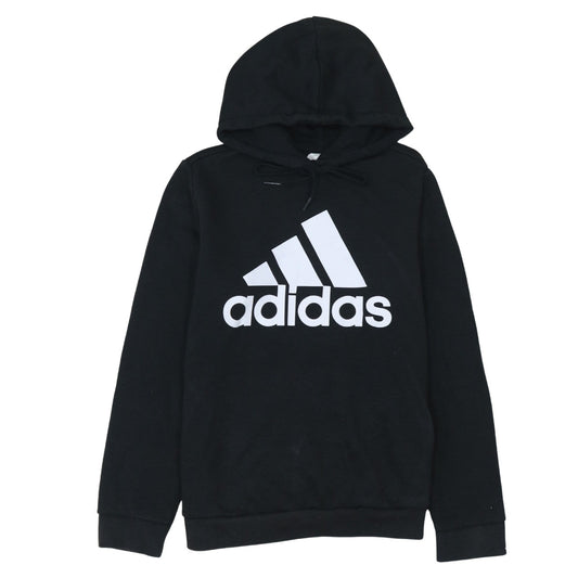 Womens UK Size M adidas Black Pullover Hoodie