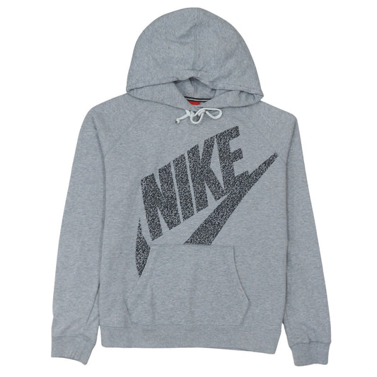 Mens UK Size L Nike Grey Pullover Hoodie
