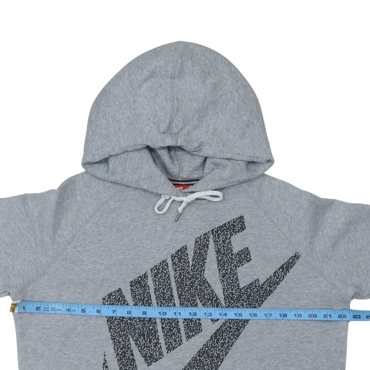Mens UK Size L Nike Grey Pullover Hoodie