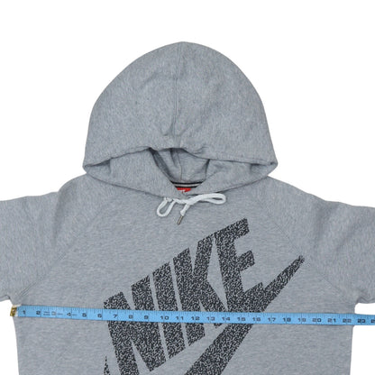 Mens UK Size L Nike Grey Pullover Hoodie