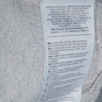 Mens UK Size L Nike Grey Pullover Hoodie