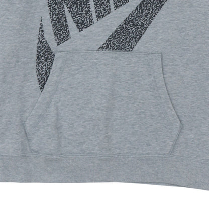 Mens UK Size L Nike Grey Pullover Hoodie
