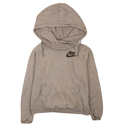 Mens UK Size M Nike Grey Pullover Hoodie