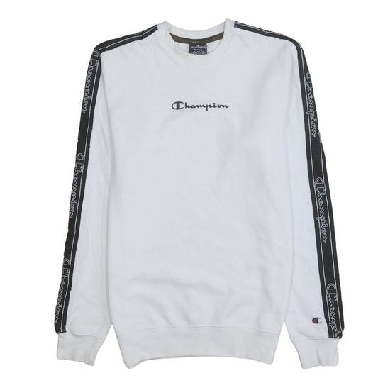 Mens UK Size S Champion White Pullover Sweatshirt