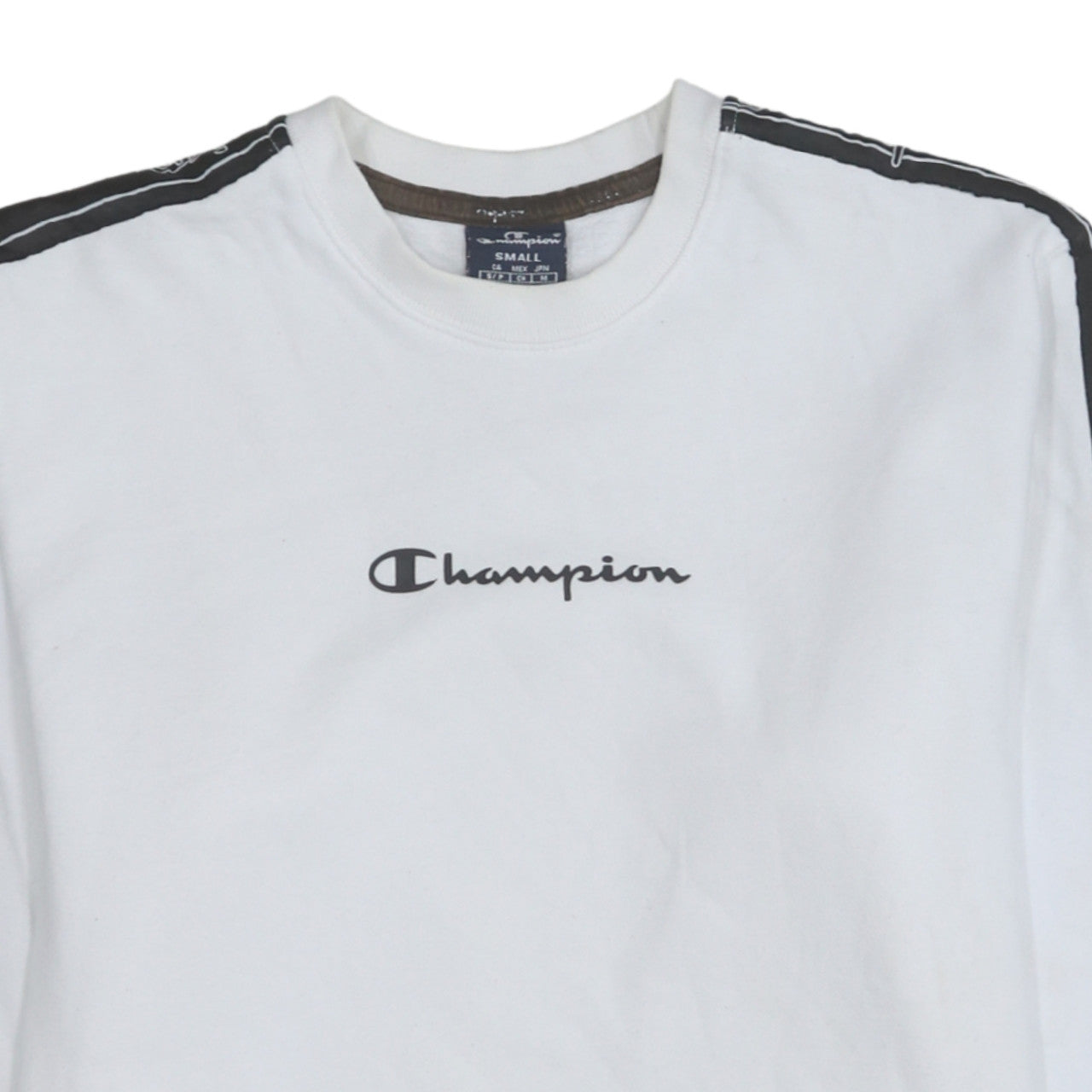Mens UK Size S Champion White Pullover Sweatshirt