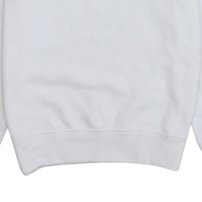 Mens UK Size S Champion White Pullover Sweatshirt