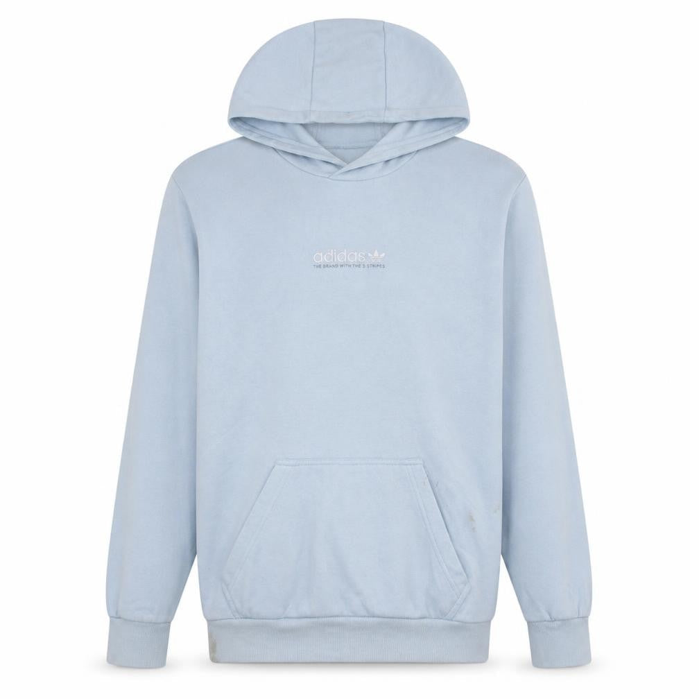 Mens UK Size M adidas Blue Pullover Hoodie