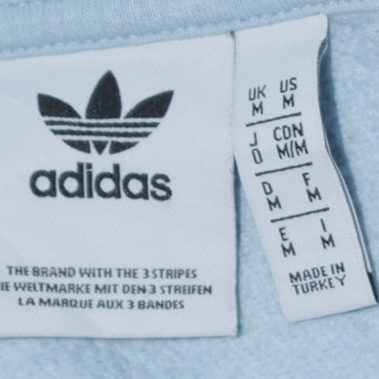 Mens UK Size M adidas Blue Pullover Hoodie