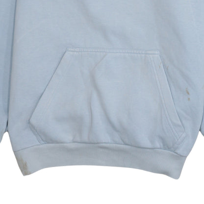 Mens UK Size M adidas Blue Pullover Hoodie