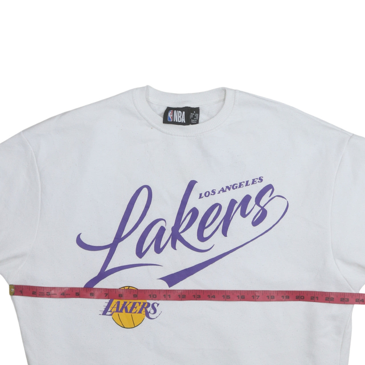 Womens UK Size S NBA White Pullover Sweatshirt