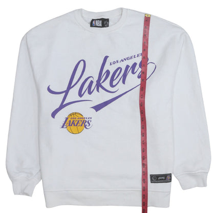 Womens UK Size S NBA White Pullover Sweatshirt