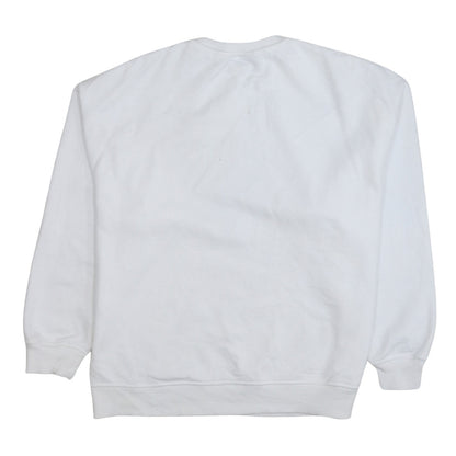 Womens UK Size S NBA White Pullover Sweatshirt