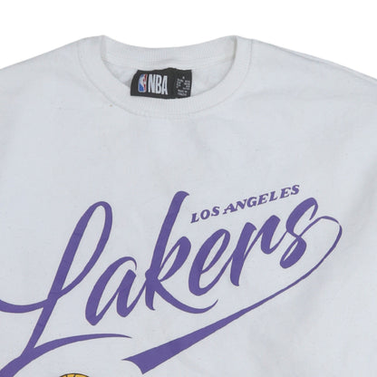 Womens UK Size S NBA White Pullover Sweatshirt