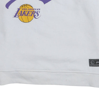 Womens UK Size S NBA White Pullover Sweatshirt