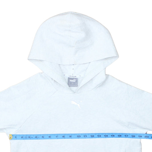 Womens UK Size S PUMA Grey Pullover Hoodie