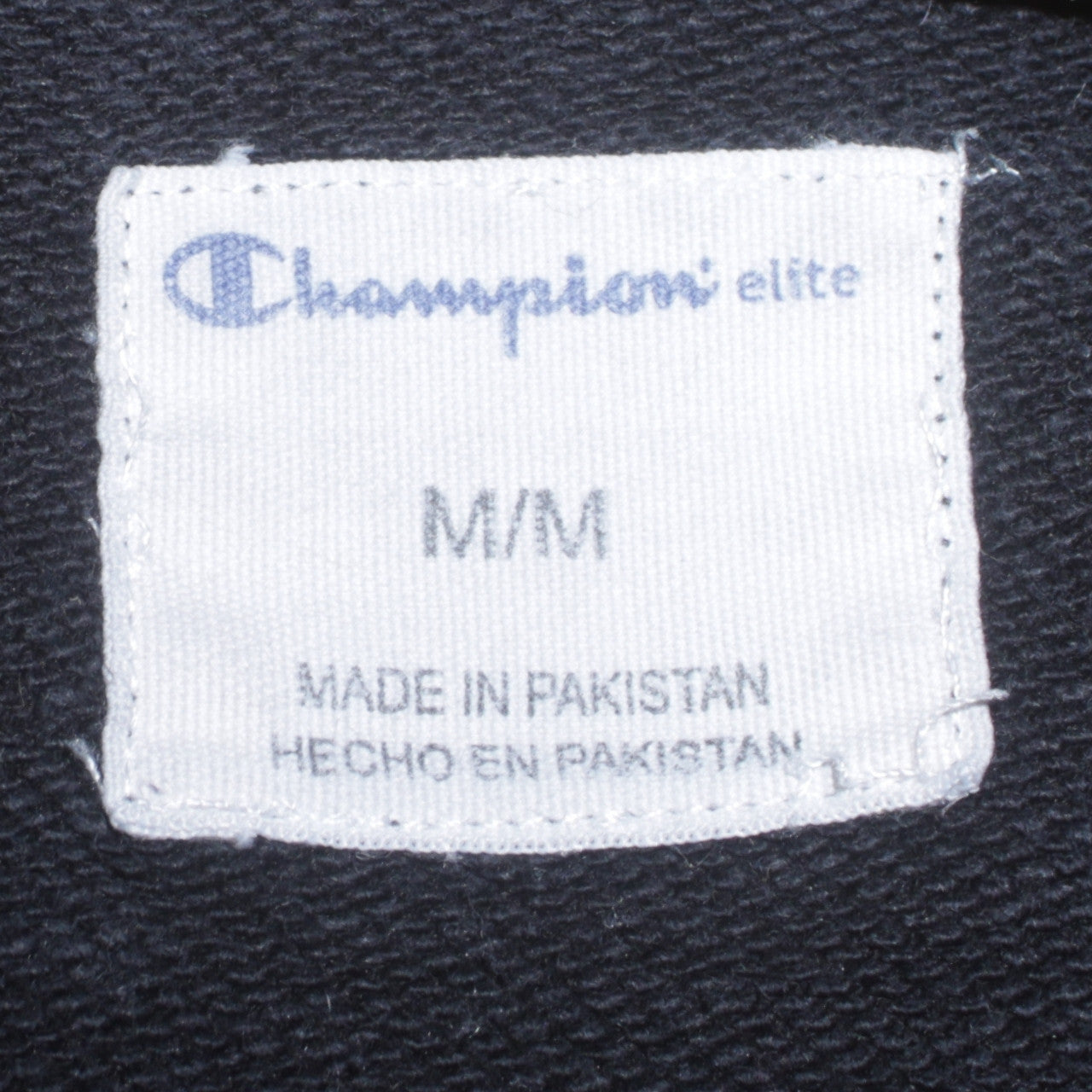 Mens UK Size M Champion Black Pullover Sweatshirt