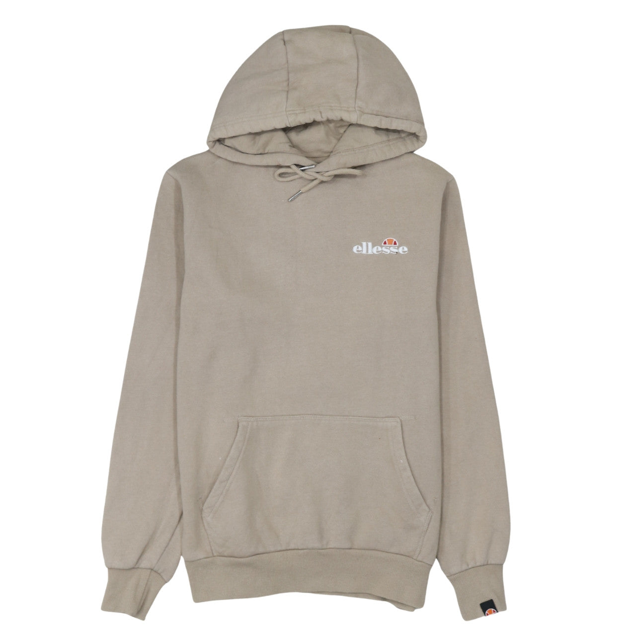 Mens UK Size XS ellesse Beige Pullover Hoodie
