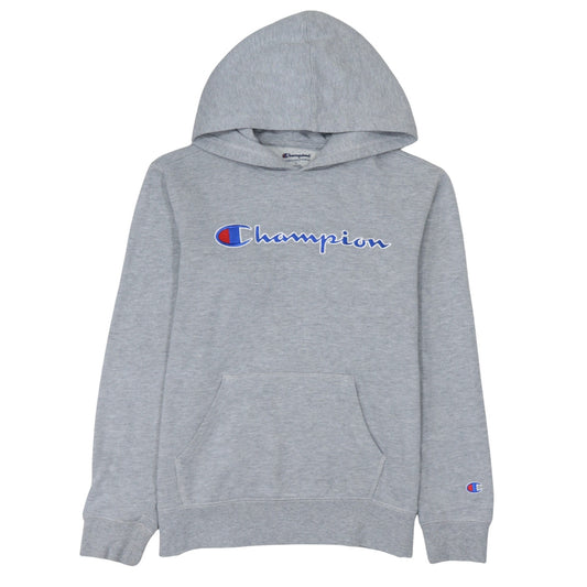 Womens UK Size L Champion Grey Pullover Hoodie