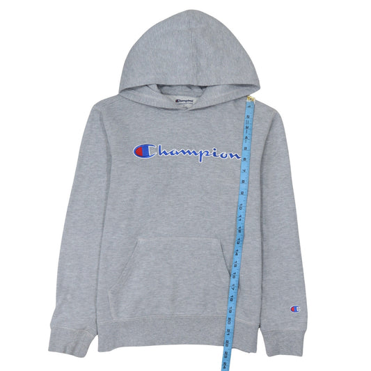 Womens UK Size L Champion Grey Pullover Hoodie