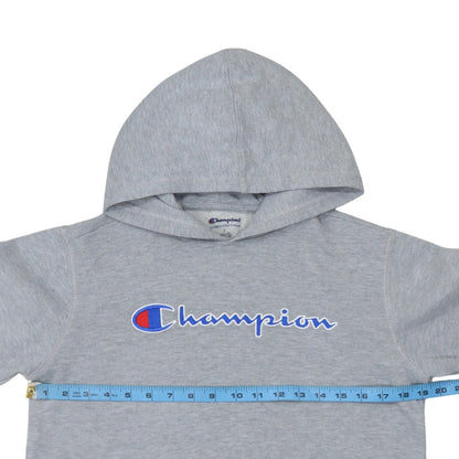Womens UK Size L Champion Grey Pullover Hoodie