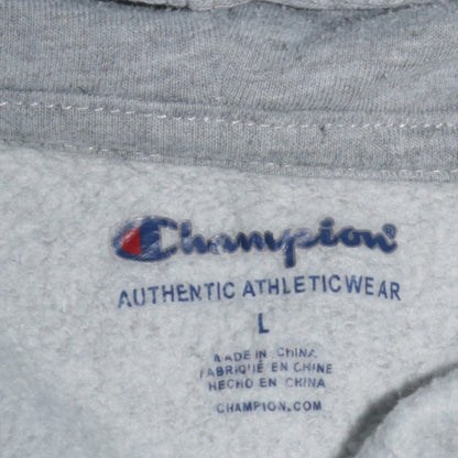 Womens UK Size L Champion Grey Pullover Hoodie