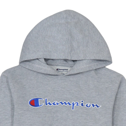 Womens UK Size L Champion Grey Pullover Hoodie
