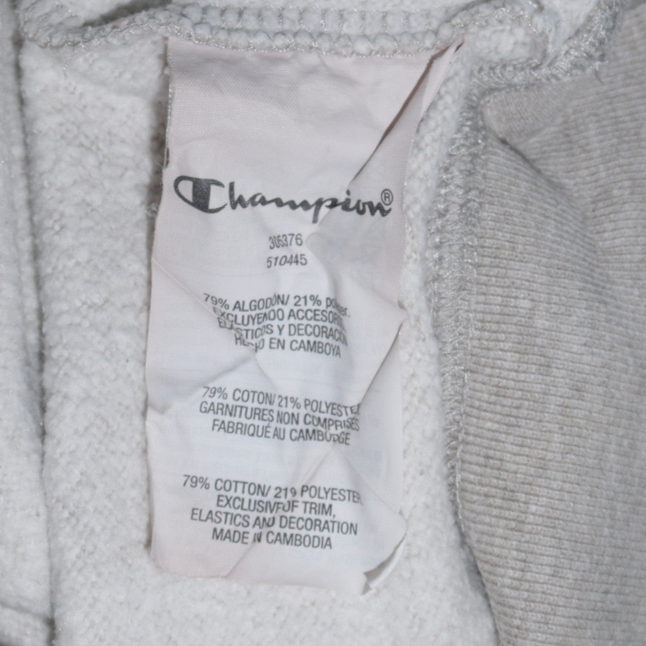 Boys UK Size 2XL Champion Grey Pullover Hoodie