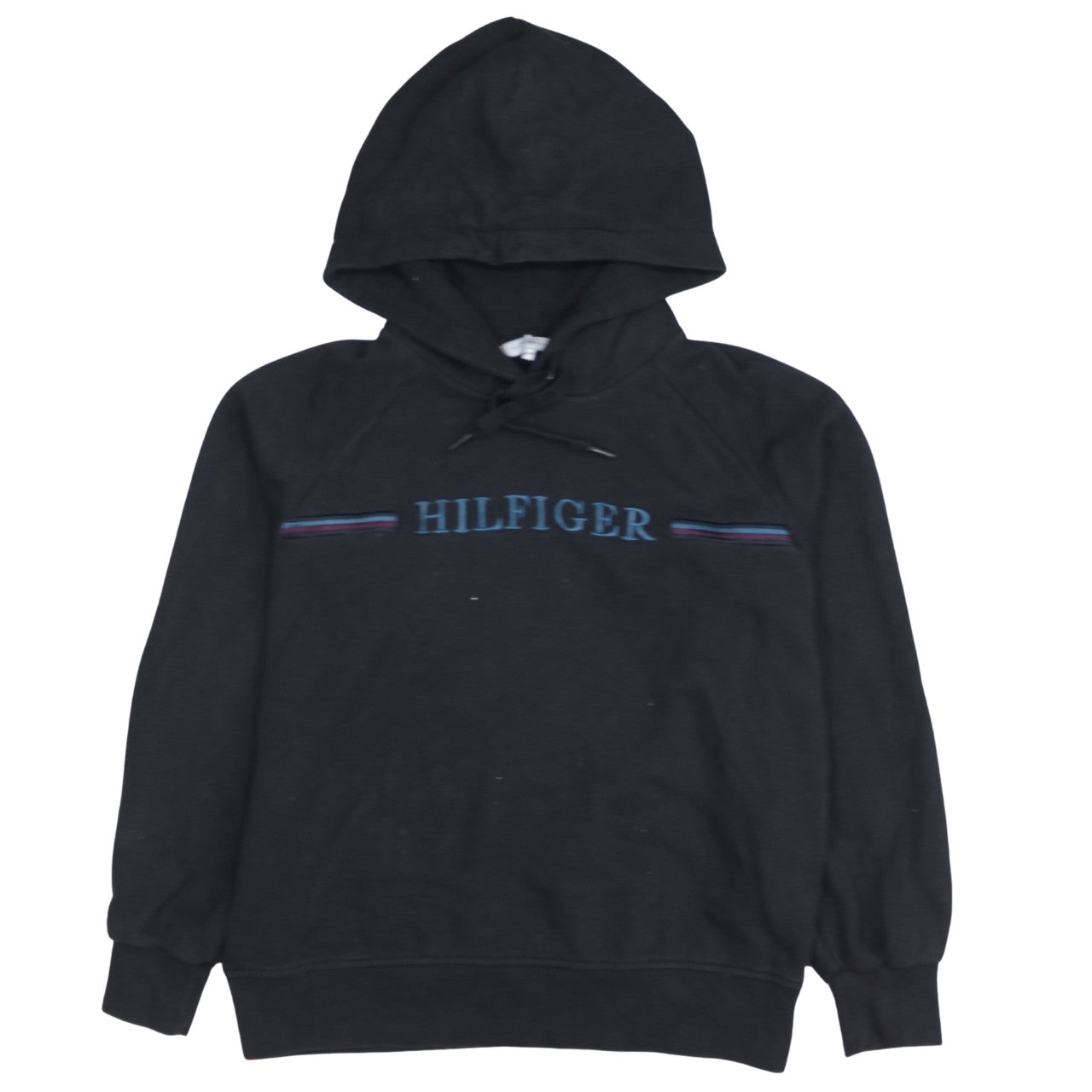 Mens UK Size XS Tommy Hilfiger Black Pullover Hoodie