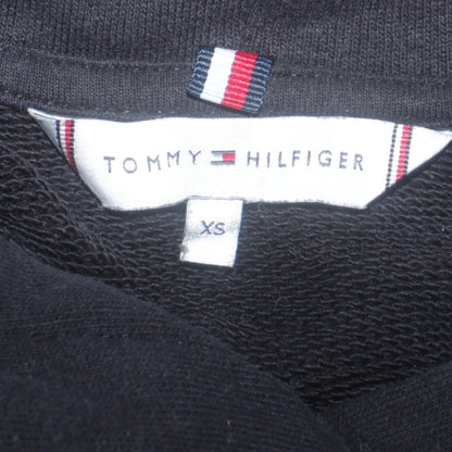 Mens UK Size XS Tommy Hilfiger Black Pullover Hoodie