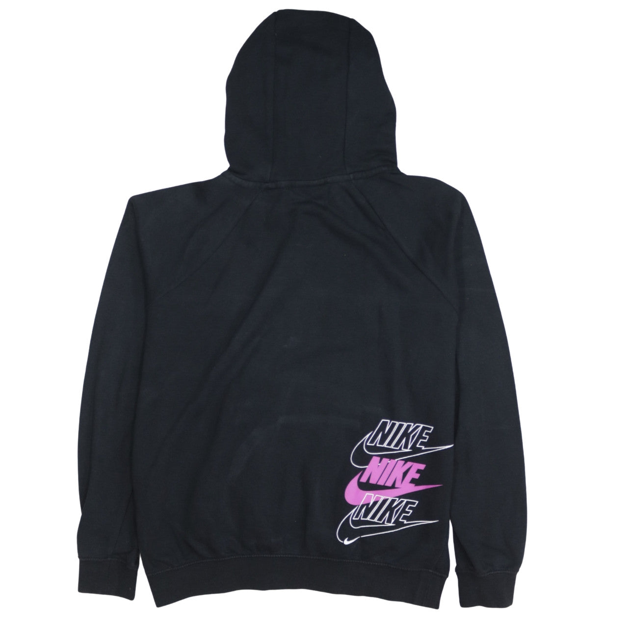 Mens UK Size S Nike Black Pullover Hoodie