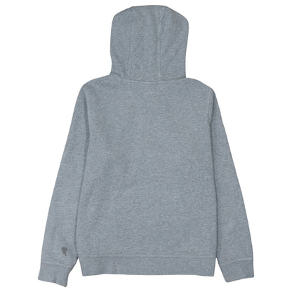 Nike Boys Grey Pullover Hoodie 158-170cm Classic Fleece Sweatshirt