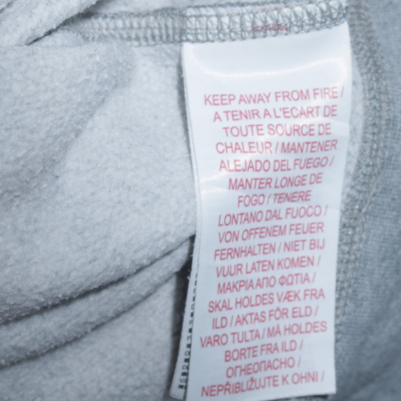 Nike Boys Grey Pullover Hoodie 158-170cm Classic Fleece Sweatshirt