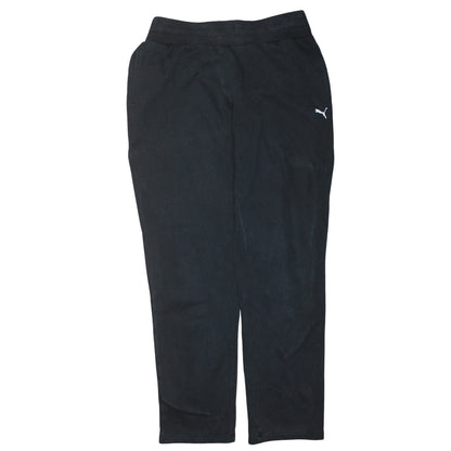 Womens UK Size M PUMA Regular Fit Jogger Black Trousers