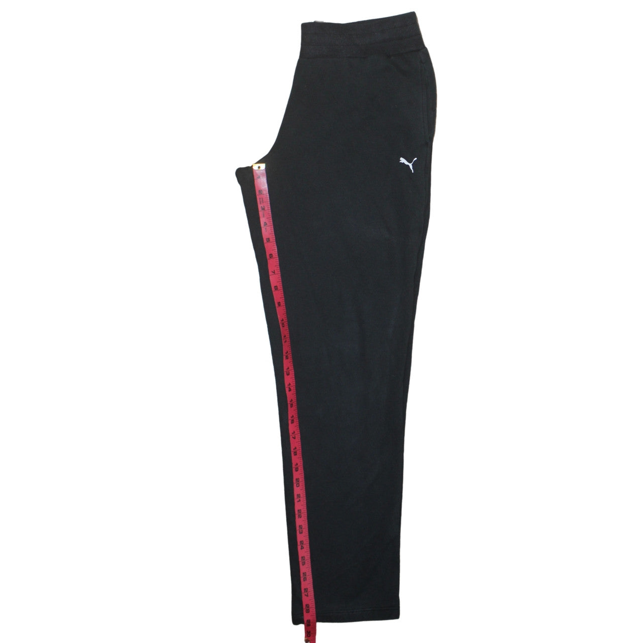 Womens UK Size M PUMA Regular Fit Jogger Black Trousers