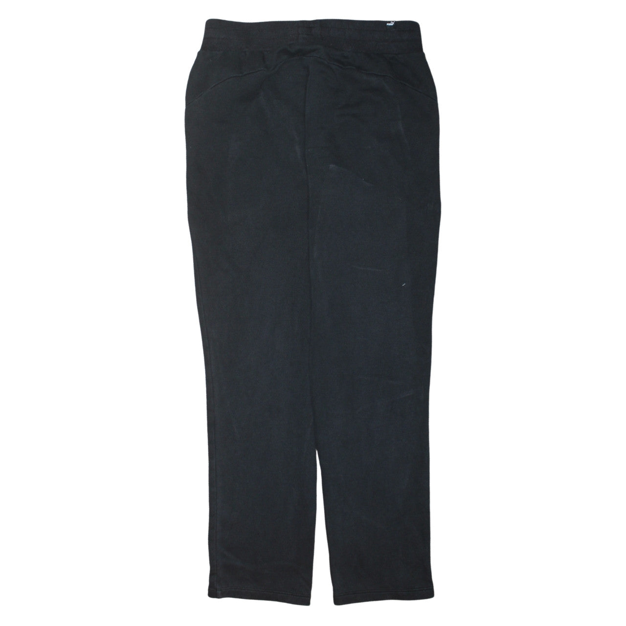 Womens UK Size M PUMA Regular Fit Jogger Black Trousers