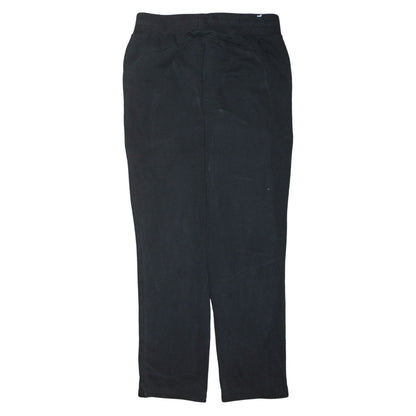 Womens UK Size M PUMA Regular Fit Jogger Black Trousers