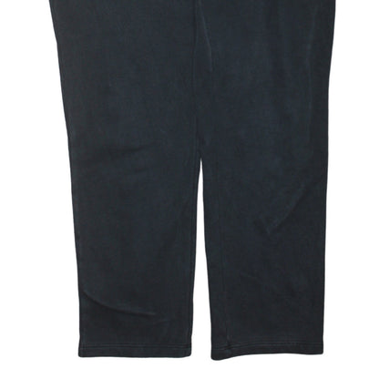 Womens UK Size M PUMA Regular Fit Jogger Black Trousers