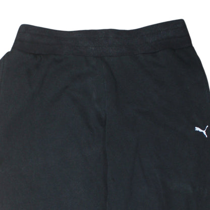 Womens UK Size M PUMA Regular Fit Jogger Black Trousers