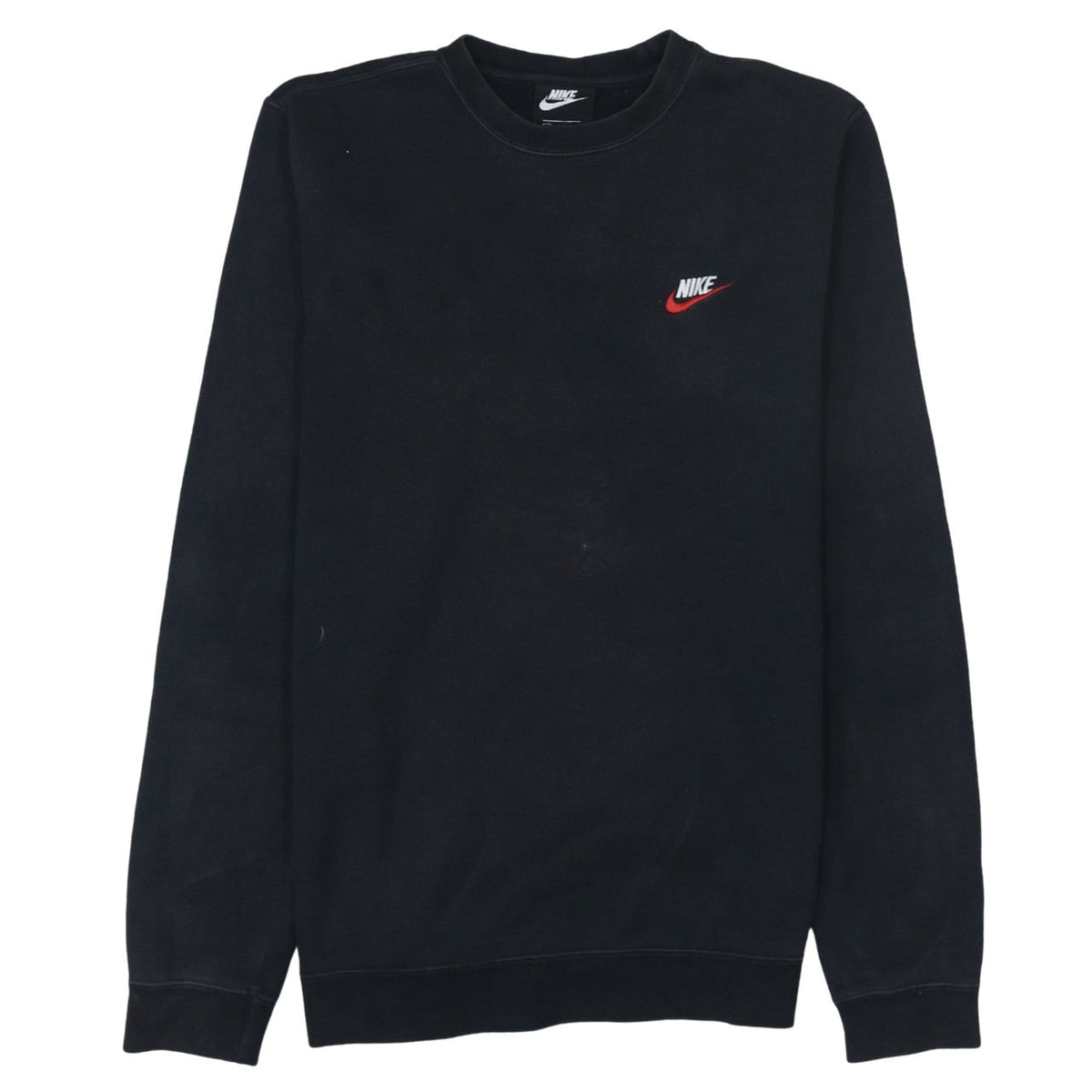 Mens UK Size M Nike Black Pullover Sweatshirt