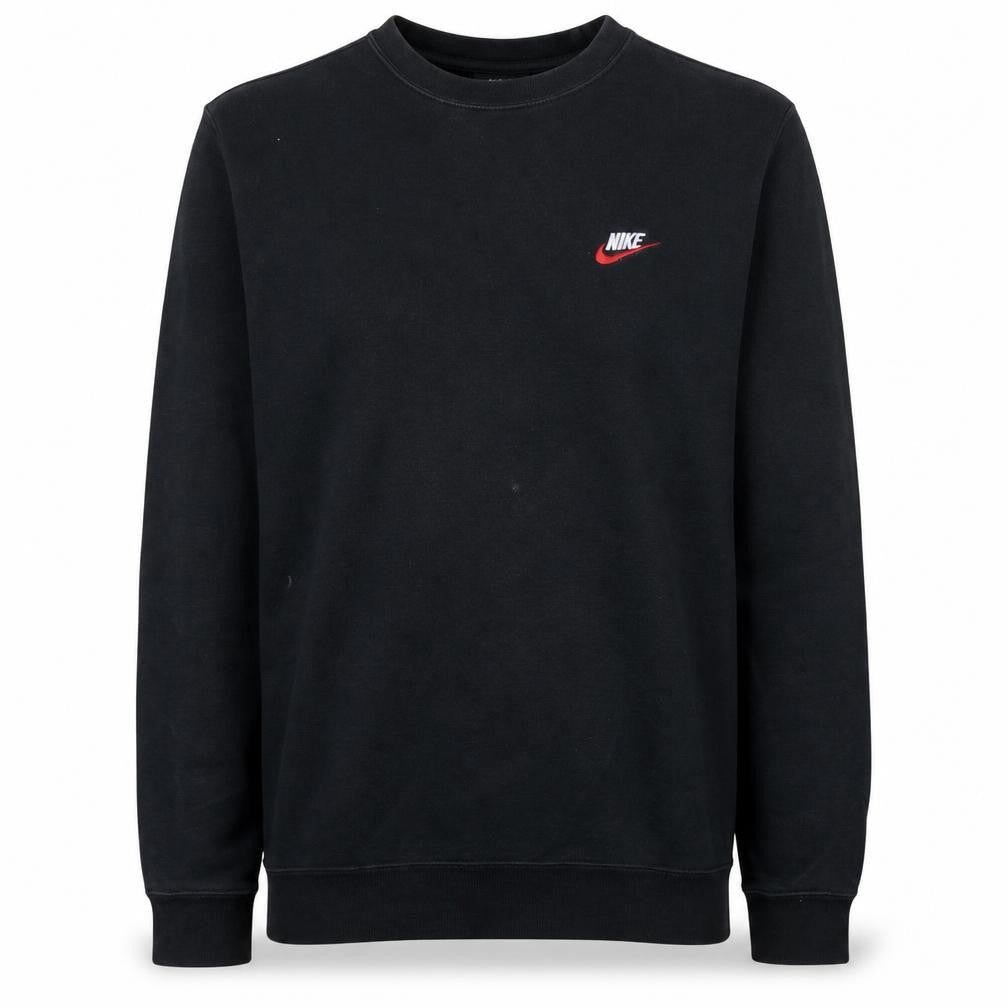 Mens UK Size M Nike Black Pullover Sweatshirt