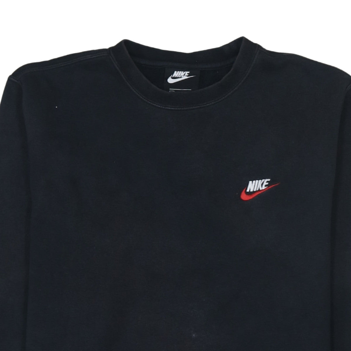 Mens UK Size M Nike Black Pullover Sweatshirt