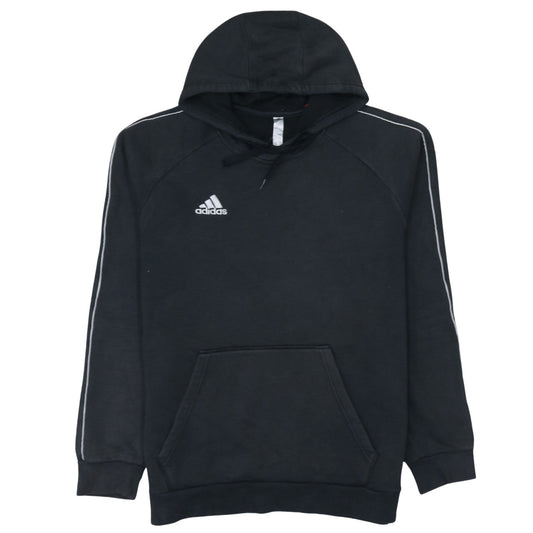Mens UK Size L adidas Black Pullover Hoodie
