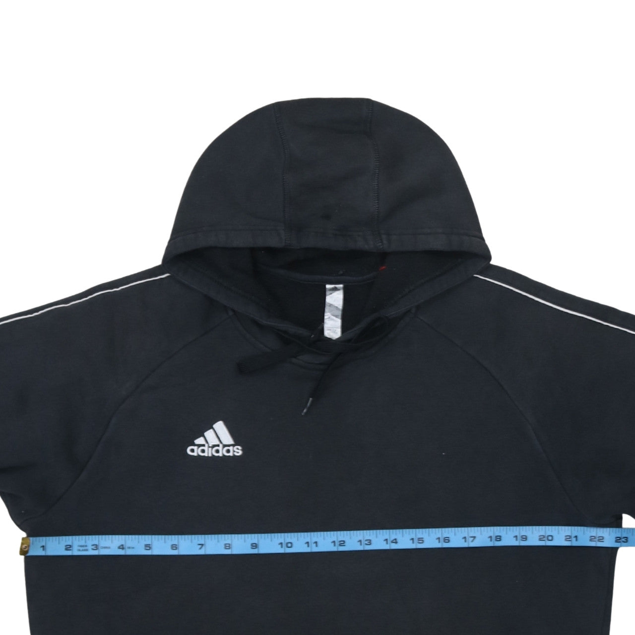 Mens UK Size L adidas Black Pullover Hoodie