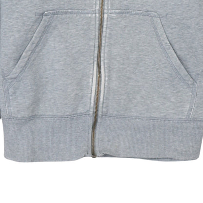 Mens UK Size M Nike Grey Full Zip Hoodie