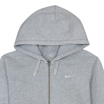 Mens UK Size M Nike Grey Full Zip Hoodie