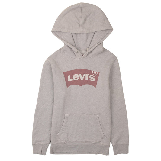 Mens UK Size XS Levi's Grey Pullover Hoodie