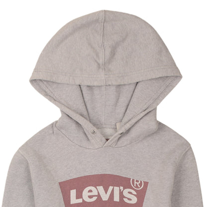 Mens UK Size XS Levi's Grey Pullover Hoodie