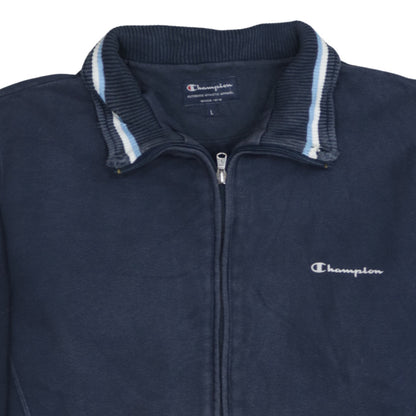 Mens UK Size L Champion Blue Gym & Training Running & Jogging Walking Jacket